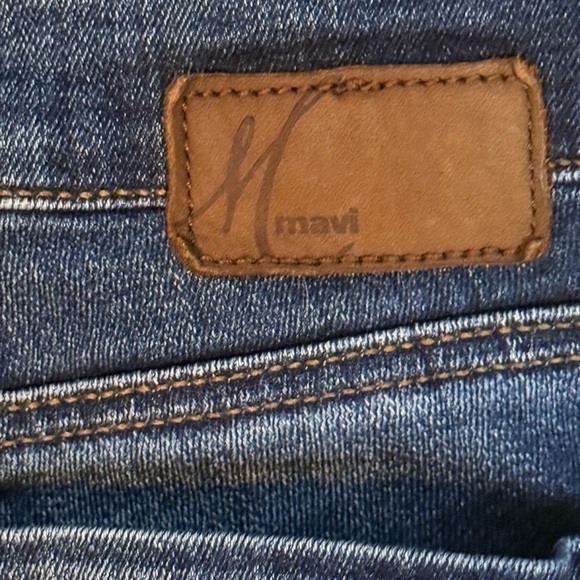 Mavi Women’s Straight Leg Denim Blue Jeans Emma Slim Boyfriend Tag Size 29 - Picture 6 of 16